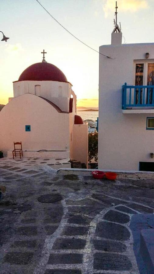 Traditional Split Level House In Mykonos Town Villa ภายนอก รูปภาพ