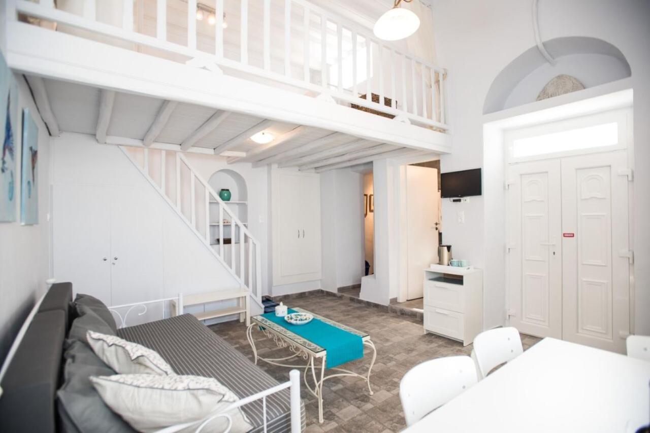 Traditional Split Level House In Mykonos Town Villa ภายนอก รูปภาพ