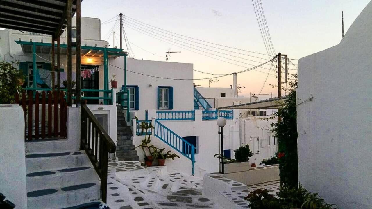 Traditional Split Level House In Mykonos Town Villa ภายนอก รูปภาพ