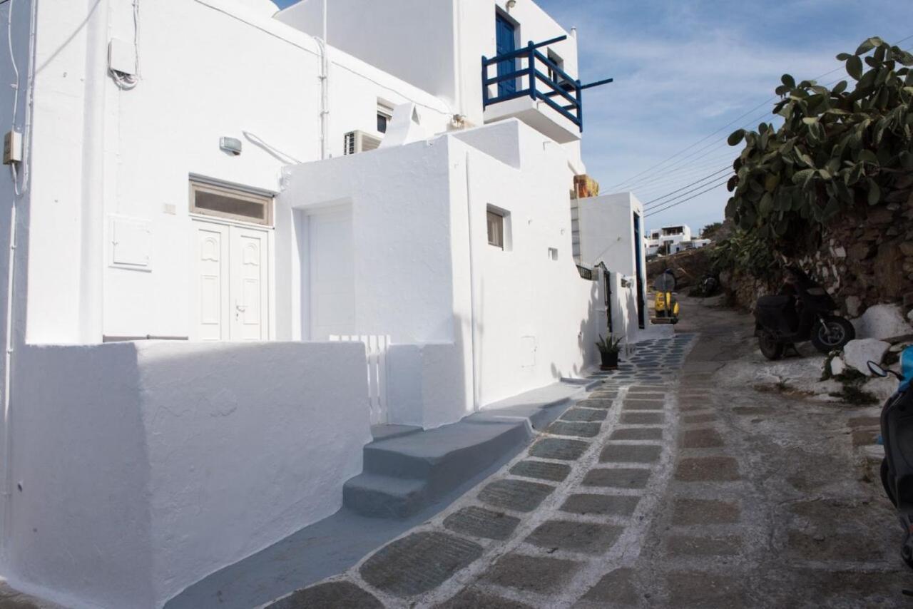 Traditional Split Level House In Mykonos Town Villa ภายนอก รูปภาพ