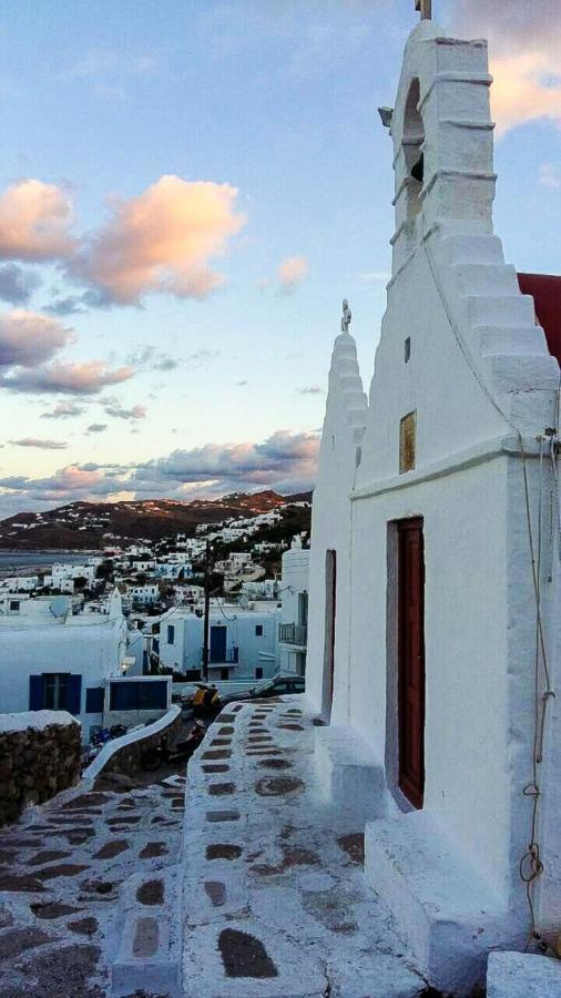 Traditional Split Level House In Mykonos Town Villa ภายนอก รูปภาพ