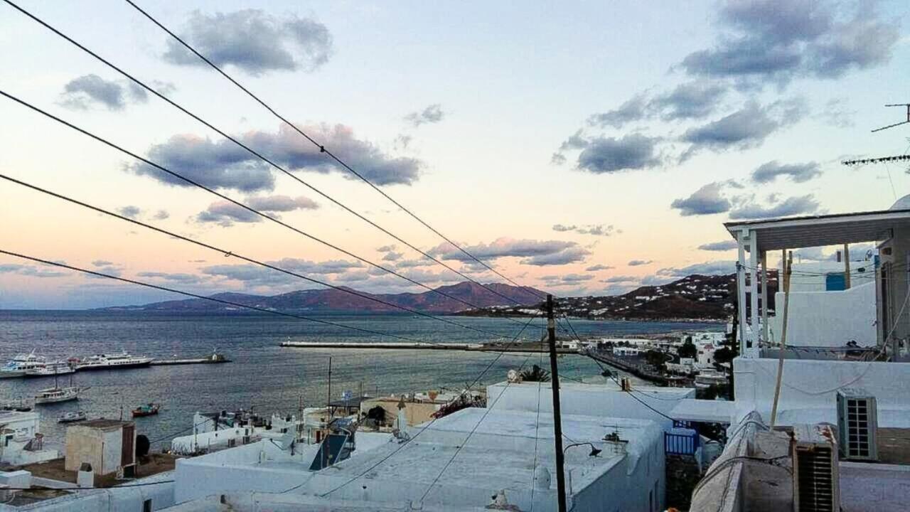 Traditional Split Level House In Mykonos Town Villa ภายนอก รูปภาพ